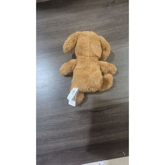 Cloud Island Plush Dog stuffed animal toy  Tan Rattle Soft & Cuddly For Kids 8" - Picture 4 of 9